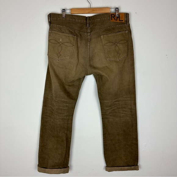 Ralph Lauren Double R Slim Bootcut Pants Jeans - Picture 14 of 16